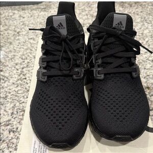 Adidas Triple Black Running Shoes
